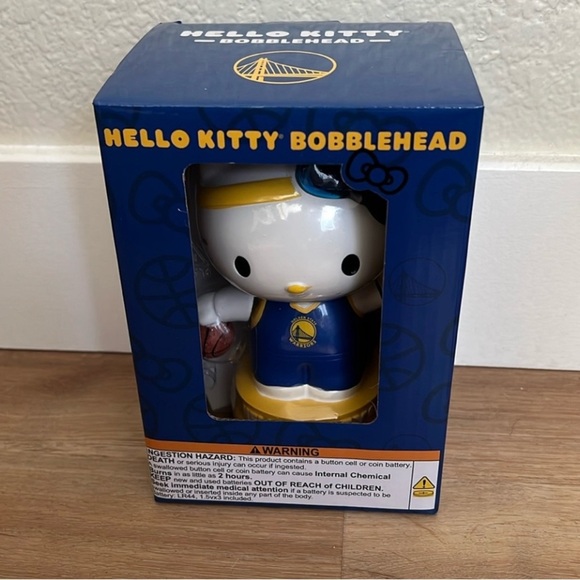 NWT Warriors Hello Kitty Bobblehead​